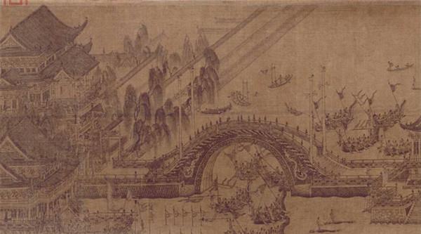 龙池竞渡图 龙池竞渡图