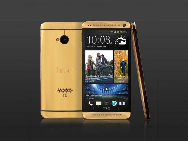 18K黄金版HTC One