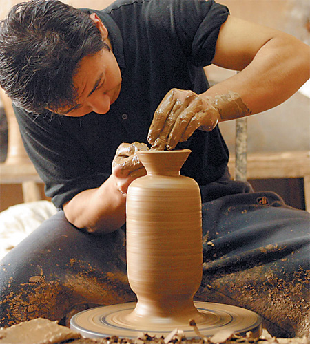龙山黑陶製作 龙山黑陶製作