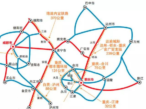 达渝城际铁路