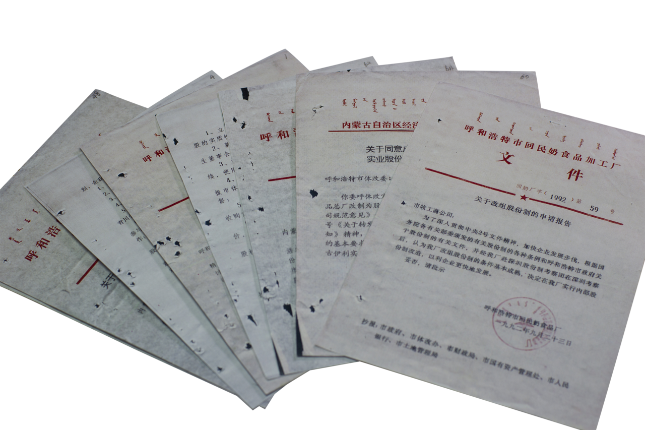 股份制改革档案
