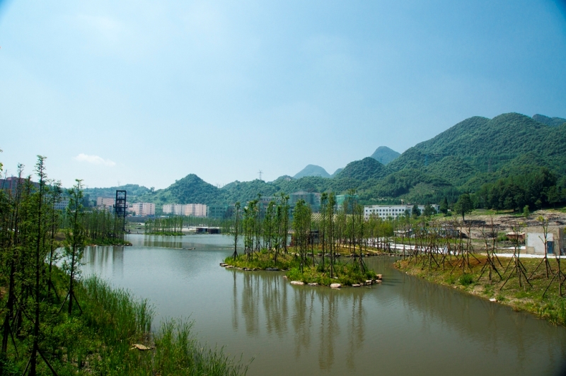 师院人工湖 师院人工湖