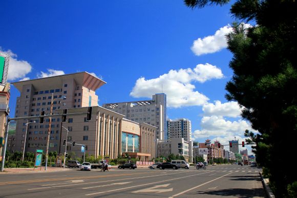 绥化市街景 绥化市街景