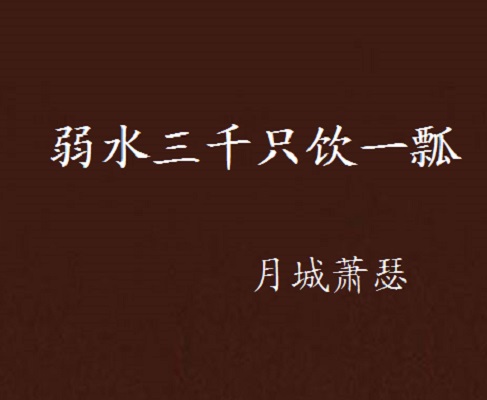 弱水三千只饮一瓢