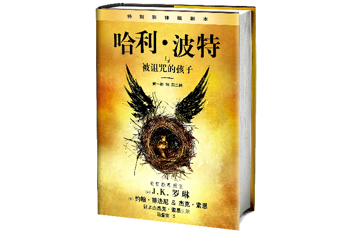 哈利·波特与被诅咒的孩子(图书) 哈利·波特与被诅咒的孩子(图书)