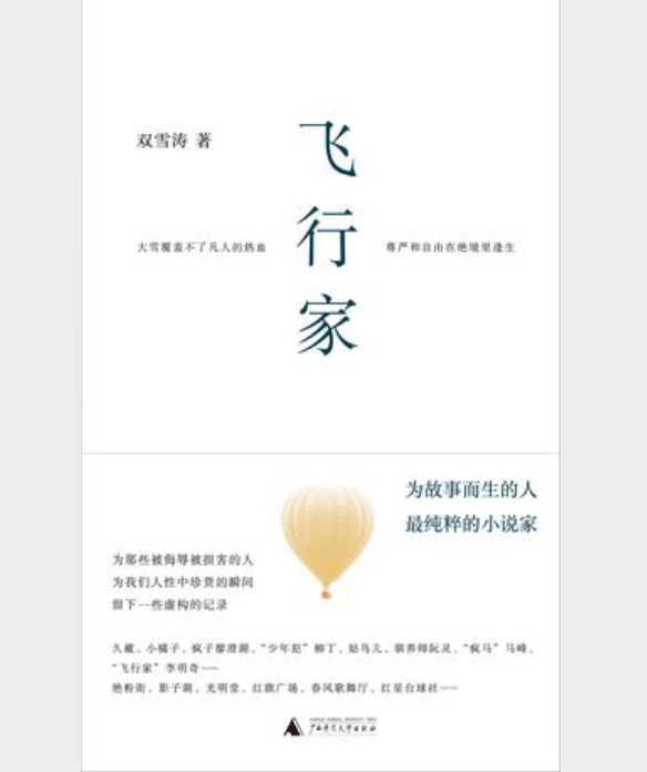 飞行家(双雪涛所着书籍) 飞行家(双雪涛所着书籍)