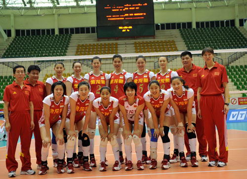 2009年亚洲女排锦标赛中国队阵容