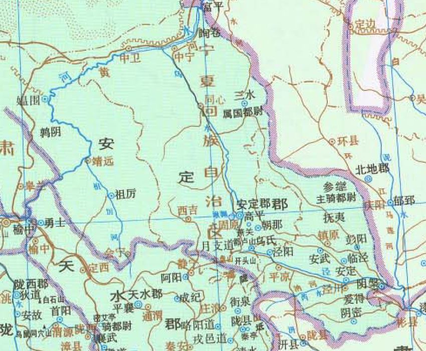 西汉安定郡 西汉安定郡