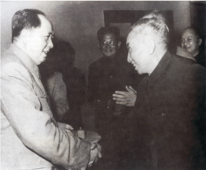 毛泽东会见陈望道