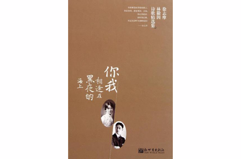 徐志摩林徽因诗歌精选集:你我相逢在黑夜的海上 徐志摩林徽因诗歌精选集:你我相逢在黑夜的海上