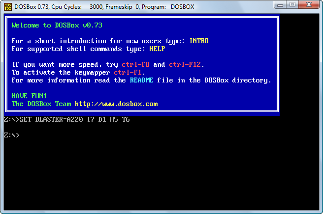 DOSBox 模拟器 DOSBox 模拟器