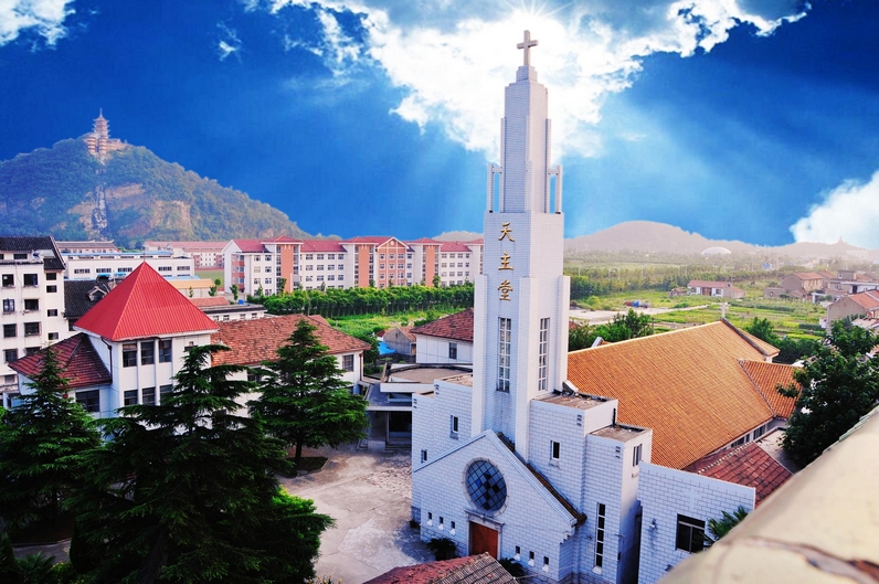 狼山天主教堂现貌
