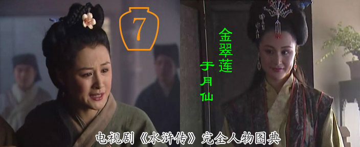 《央视版水浒传》中的金翠莲 《央视版水浒传》中的金翠莲