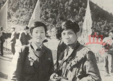 1987年1月2日，誓师大会与战地记者柳军