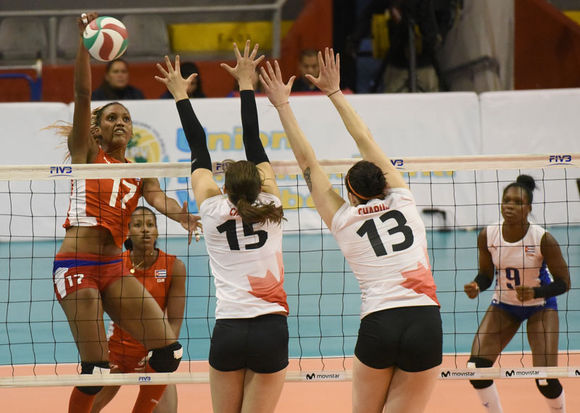 古巴女排3-1加拿大女排 古巴女排3-1加拿大女排
