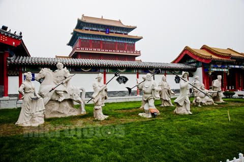 罗贯中纪念堂