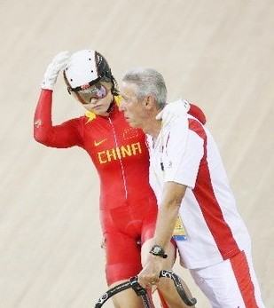 郭爽和教练 郭爽和教练