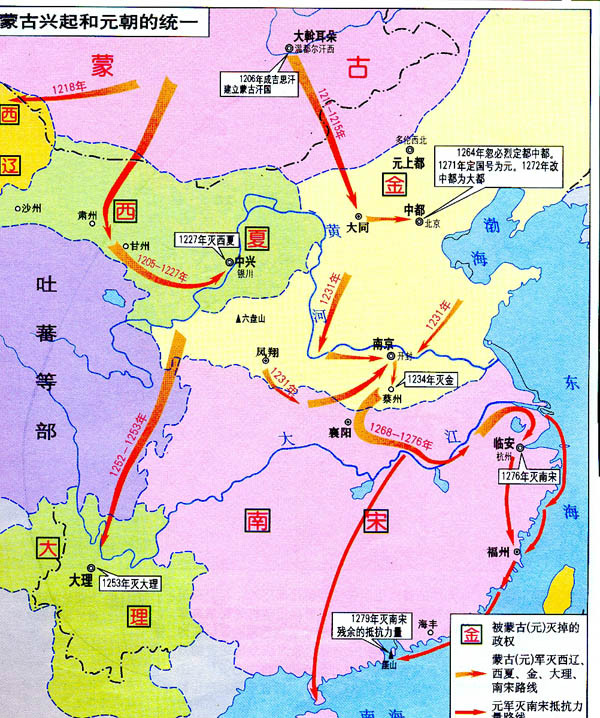 蒙古灭金