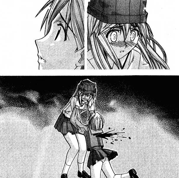 少女为救露西被打中