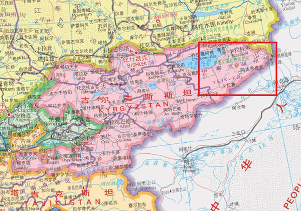 中吉相邻的伊塞克湖州杰特奥古兹区