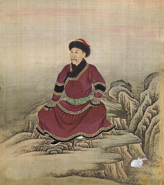 雍正帝蒙古族服装图 雍正帝蒙古族服装图
