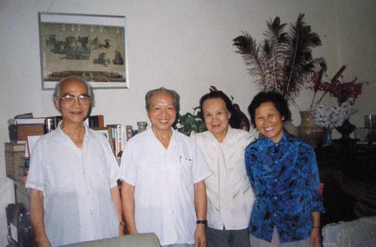 84年与吴作人、肖淑芳