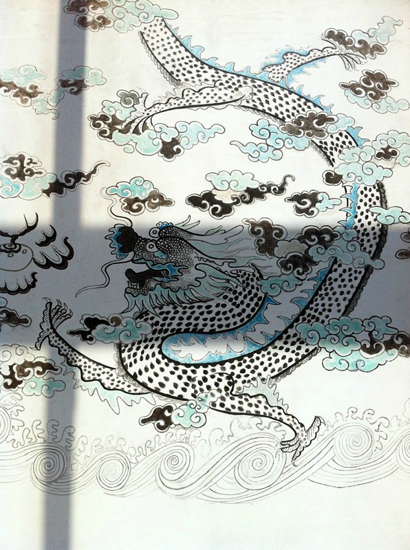 团龙(太平天国壁画) 团龙(太平天国壁画)