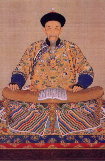 康熙晚年画像 康熙晚年画像