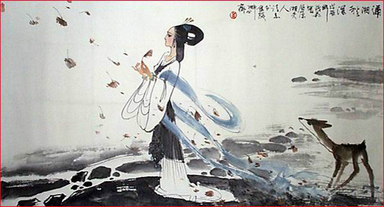 杜十娘(明代冯梦龙所着《警世通言》中人物)