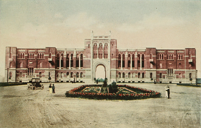 1913年,莱斯大学行政楼建成 1913年,莱斯大学行政楼建成
