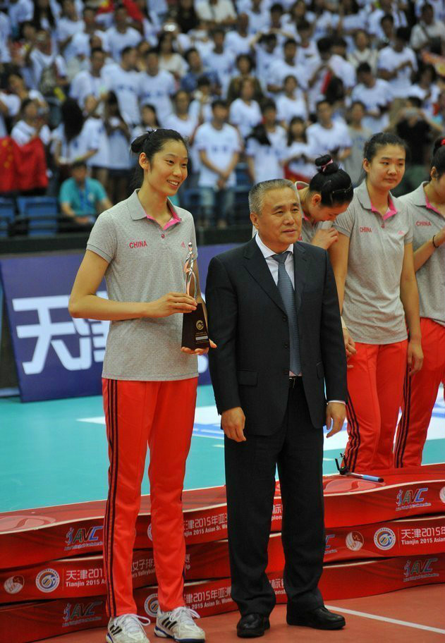 朱婷荣膺MVP