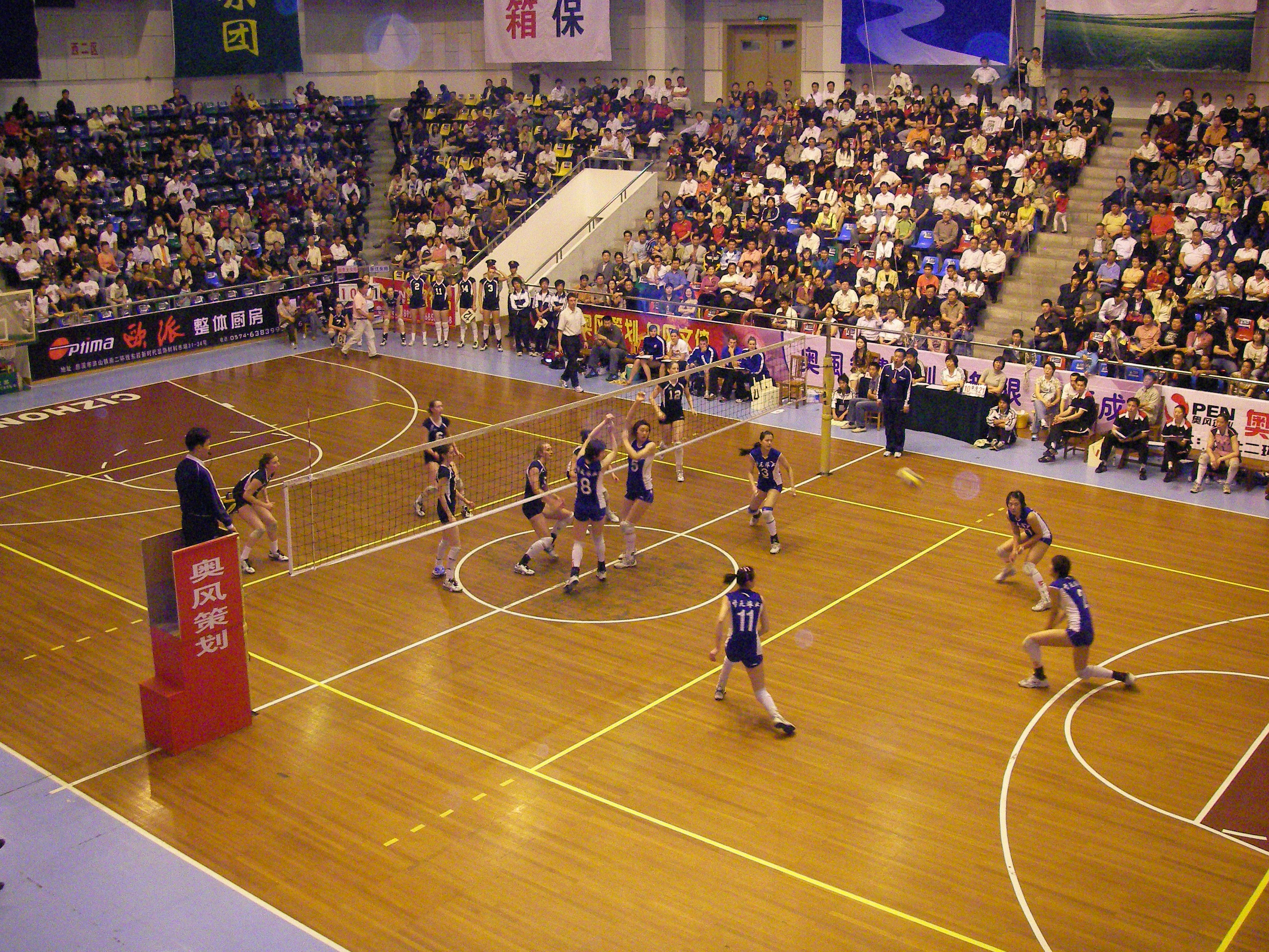 2008年“合作银行杯”中加女排精英对抗赛--3