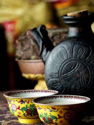 玛吉阿米餐厅的茶具 玛吉阿米餐厅的茶具
