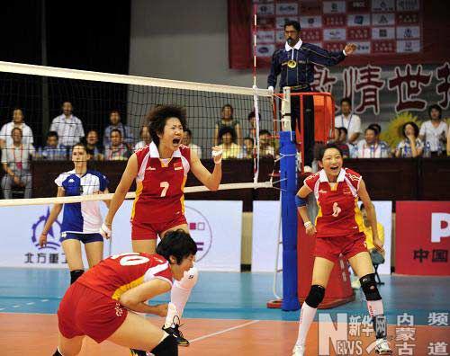 中国女队3-0完胜欧洲劲旅希腊队