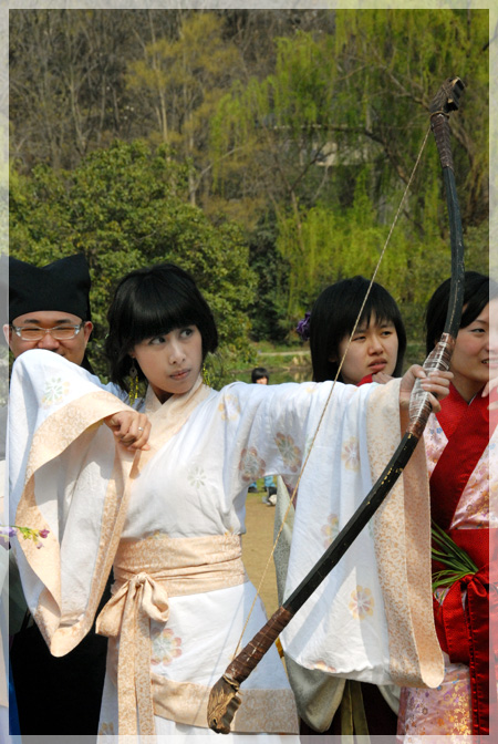 射箭与汉服
