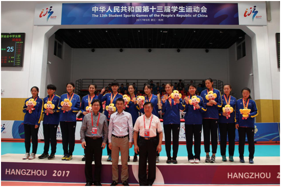 中学组河南获得冠军