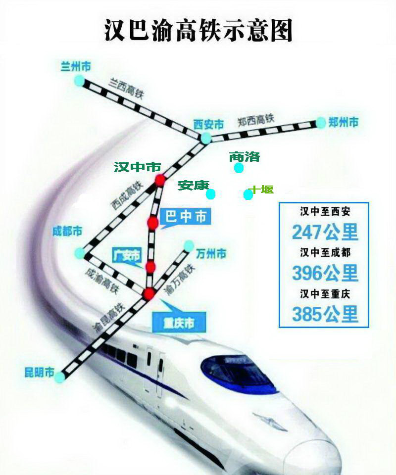汉巴渝高铁