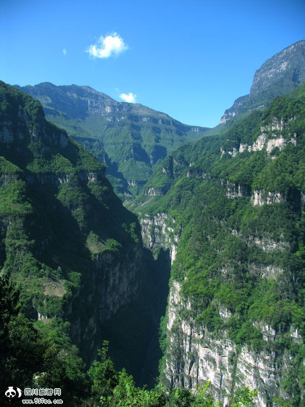 大渡河峡谷