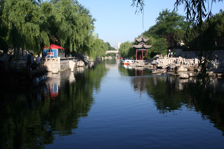 济南护城河风景 济南护城河风景