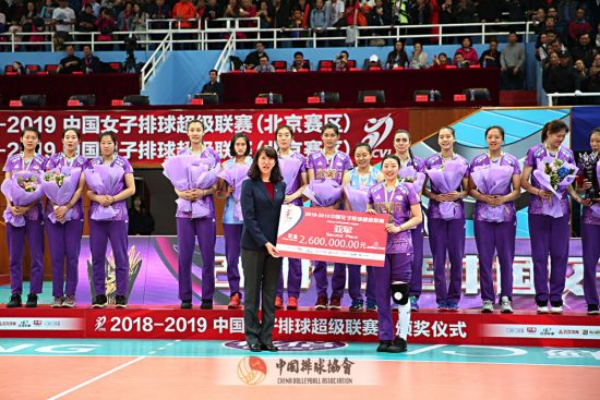 天津女排获得亚军 天津女排获得亚军