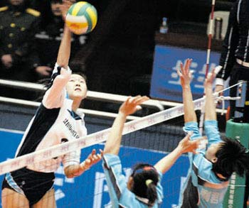 天津女排勇夺全国大奖赛总决赛冠军2
