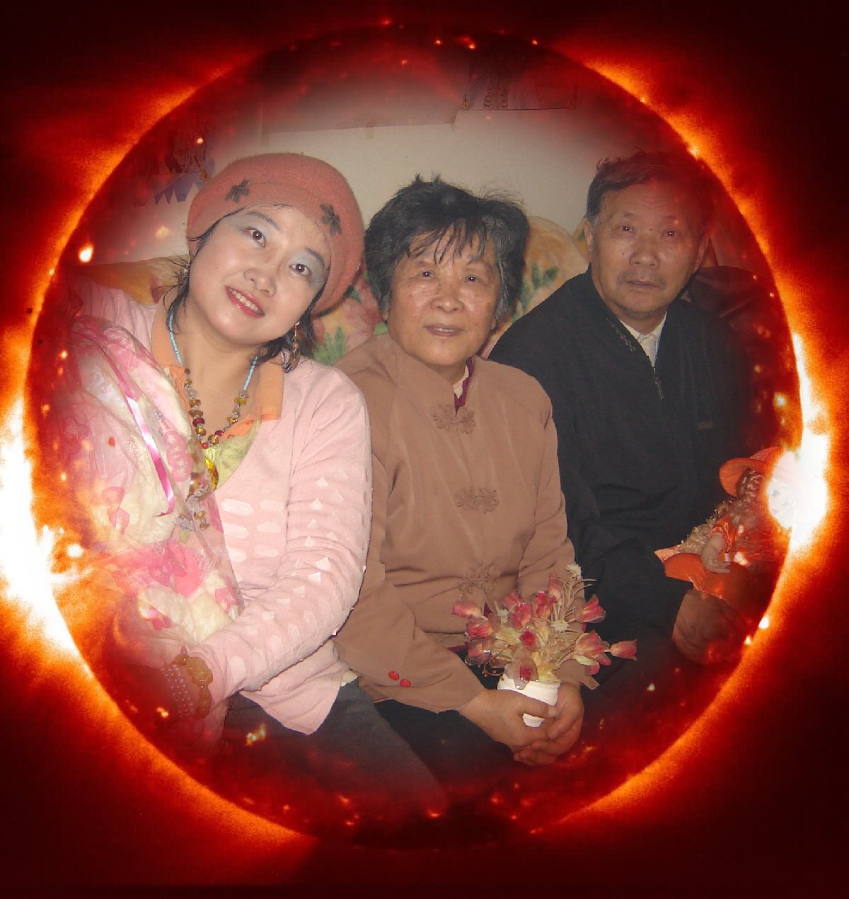 我与我睿智尊敬辉煌的爸爸妈妈!