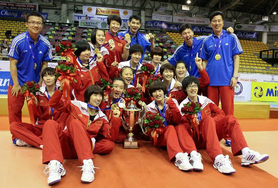 中国队获得冠军1 中国队获得冠军1