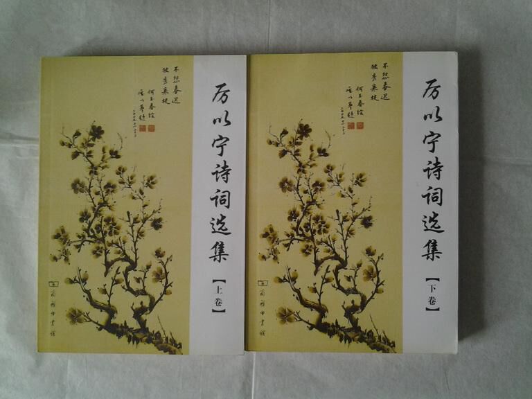 厉以宁诗词选集(上下卷) 厉以宁诗词选集(上下卷)
