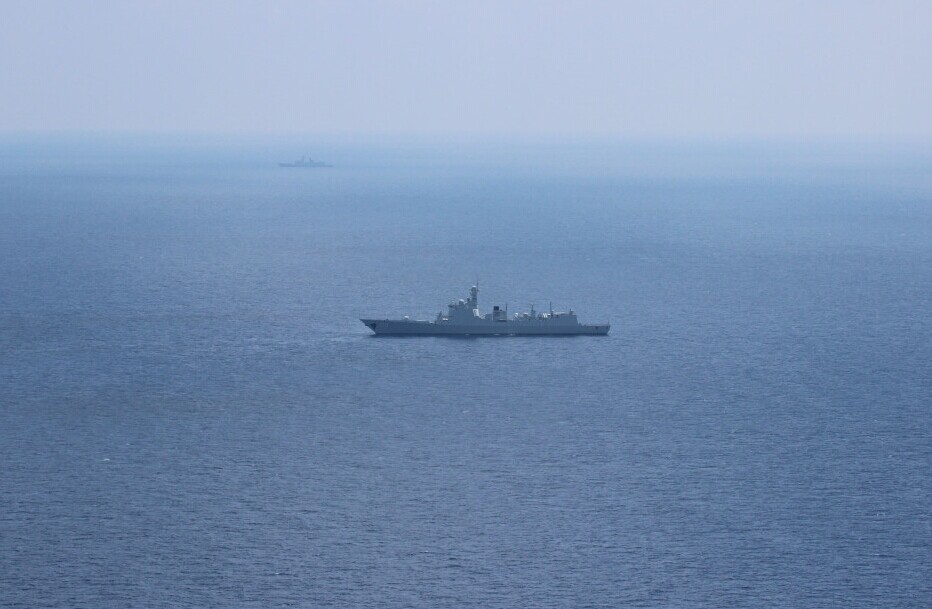2014中美战舰南海遭遇事件