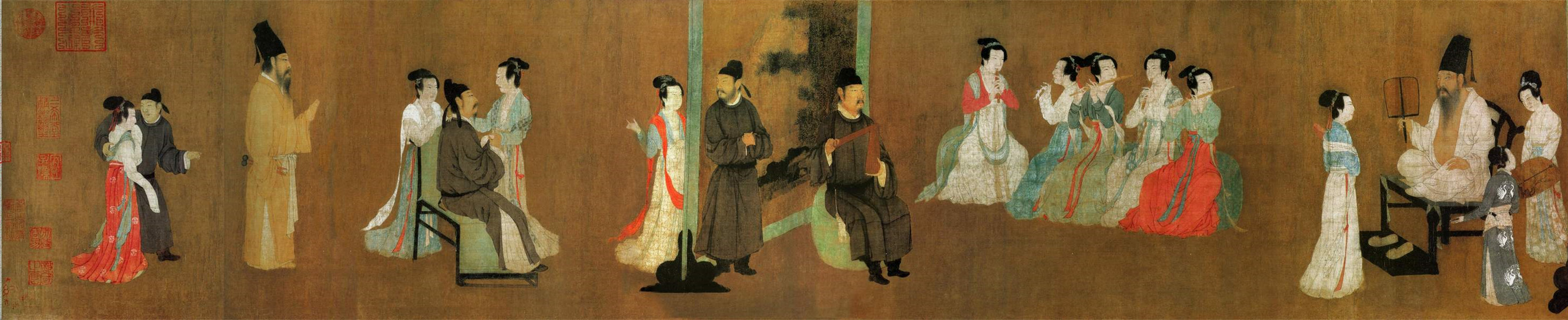 《韩熙载夜宴图》