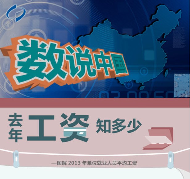 2013年不同岗位平均工资情况