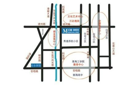 万达广场位置（现方案：新海新区）