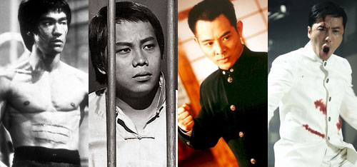 各版陈真:李小龙、梁小龙、李连杰、甄子丹 各版陈真:李小龙、梁小龙、李连杰、甄子丹