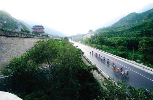 城区公路脚踏车赛场